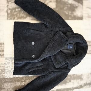 GAP Black Sherpa Jacket